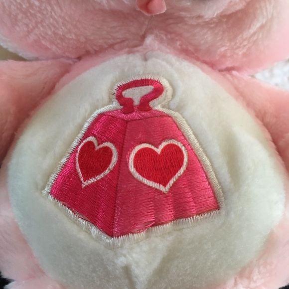SOLD OUT ———- ORIGINAL 1984 CARE BEAR COUSIN LOTSA HEART ELEPHANT 13” Plush - Picture 12 of 14